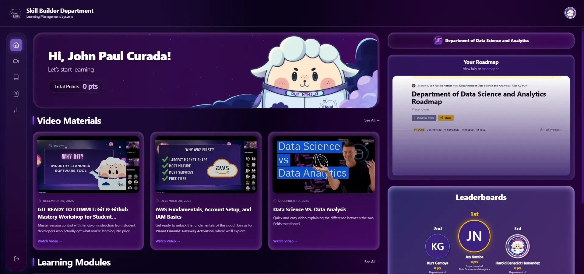 SBD Learning Management System